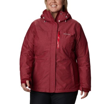 Columbia Jas Dames, Alpine Action Omni-Heat Plus Size Rood, 65IYEWXKQ